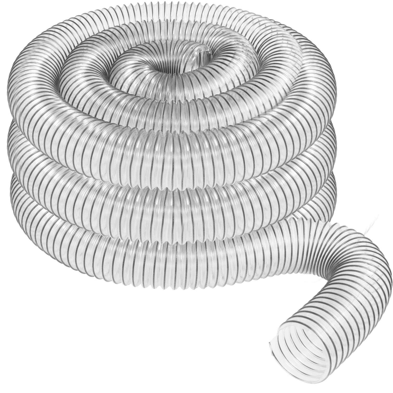 4 x 10′ Clear Flex Hose