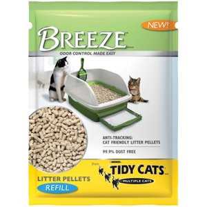 Tidy Cats Breeze Cat Litter Pellets Refill, 3.5-lb bag, case of 6