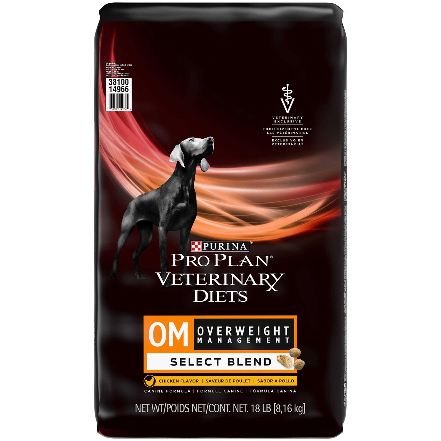 Purina Pro Plan Veterinary Diets OM Select Blend Overweight Management Dry Dog Food