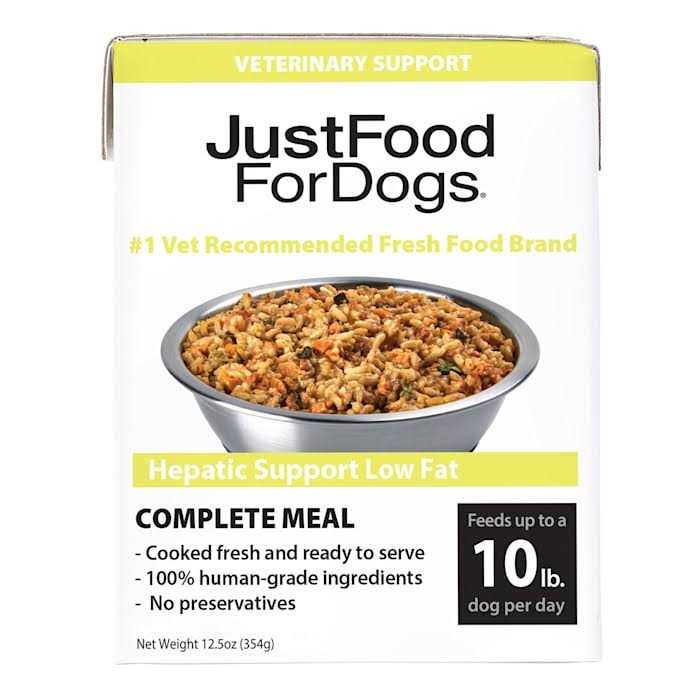 JustFoodForDogs Pantry Fresh Hepatic Support Low Fat Wet Dog Food
