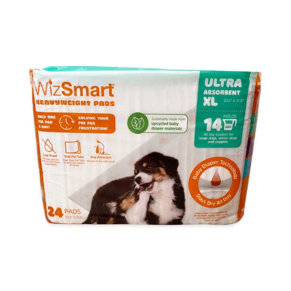 WizSmart All Day Dry Dog Pads