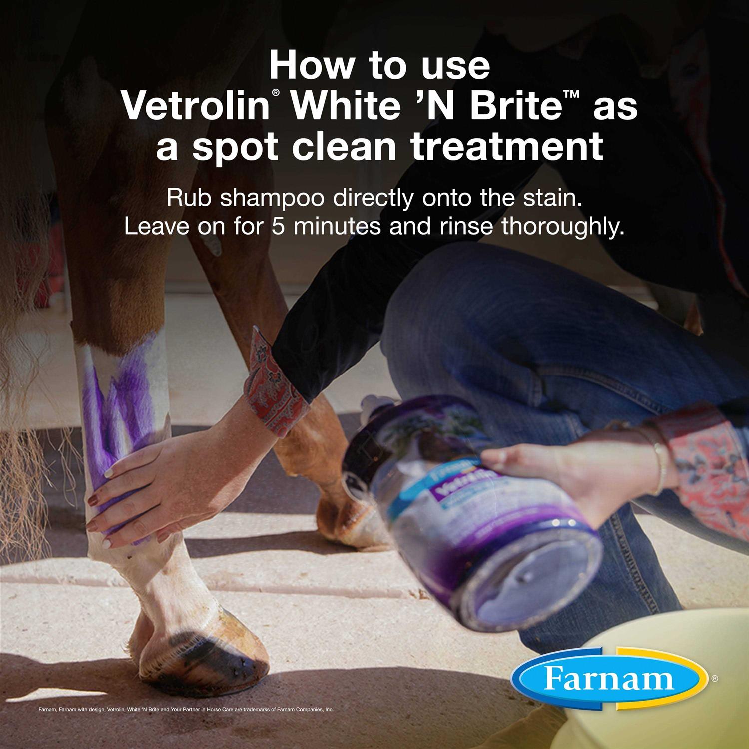 Farnam Vetrolin White N Brite Shampoo