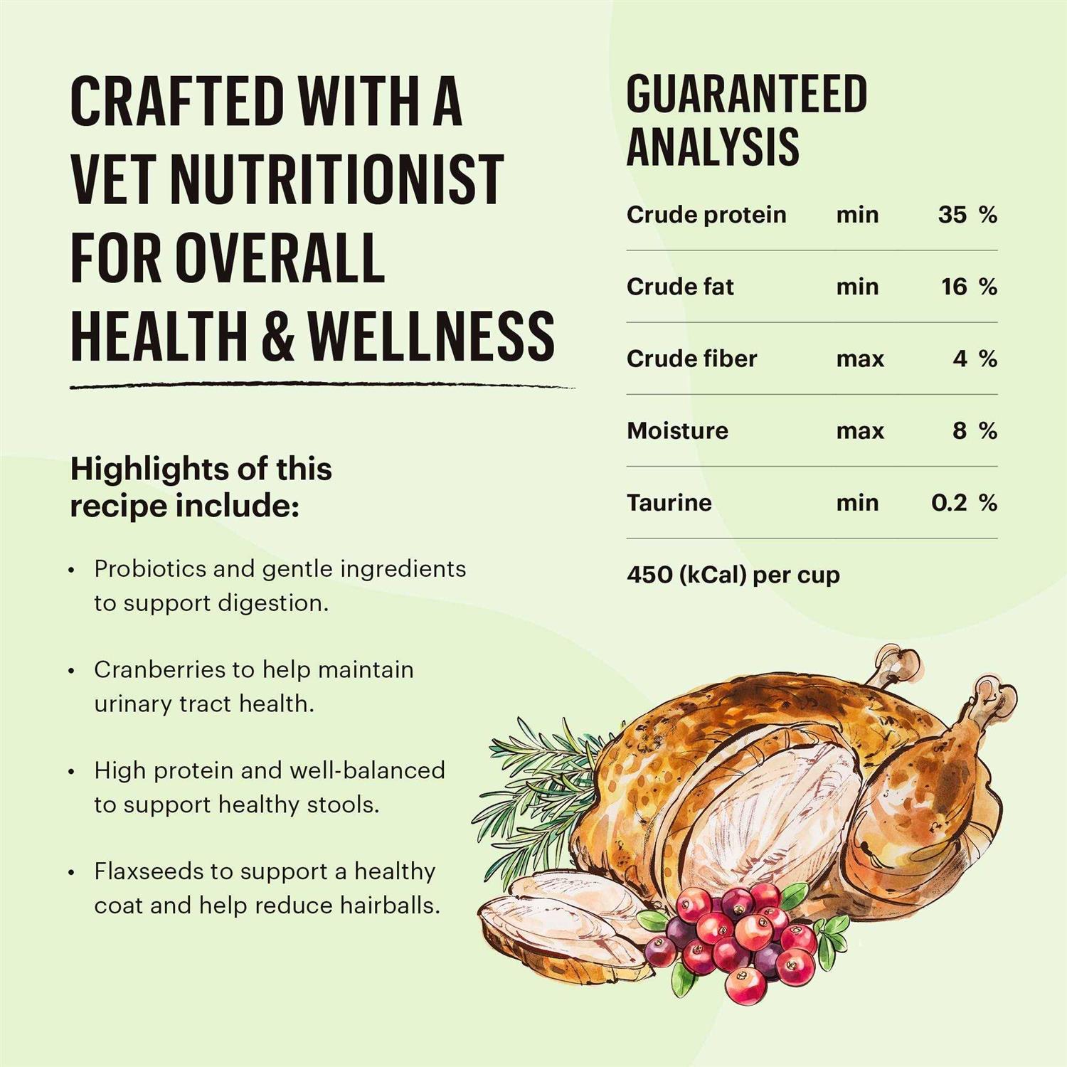 The Honest Kitchen Grain-Free Chicken Whole Food Clusters Dry Cat Food
