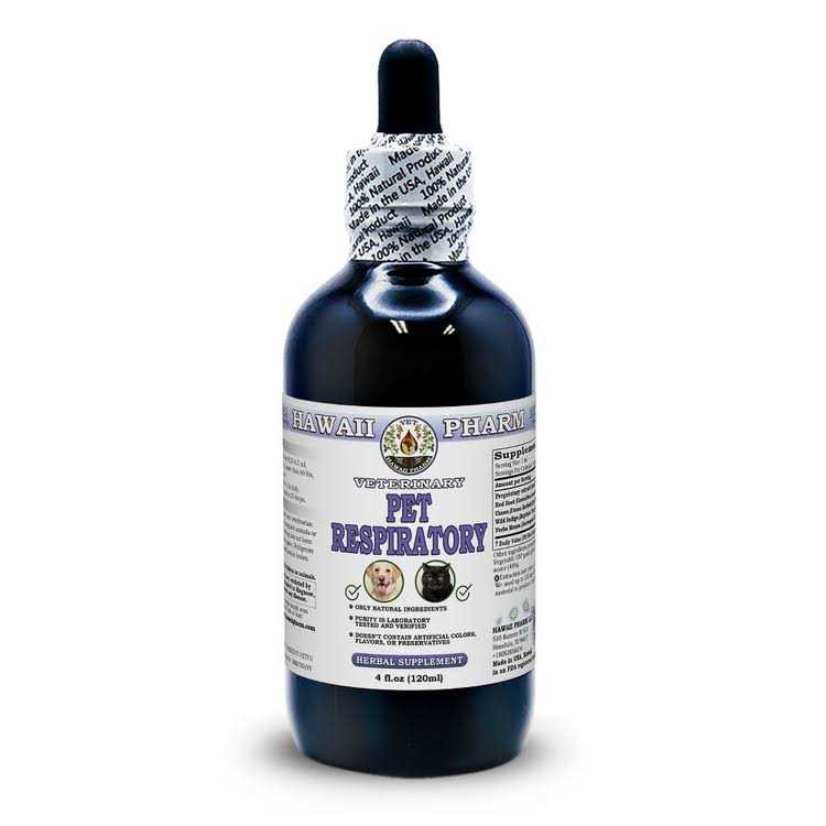 Pet Respiratory Veterinary Natural Alcohol-FREE Liquid Extract
