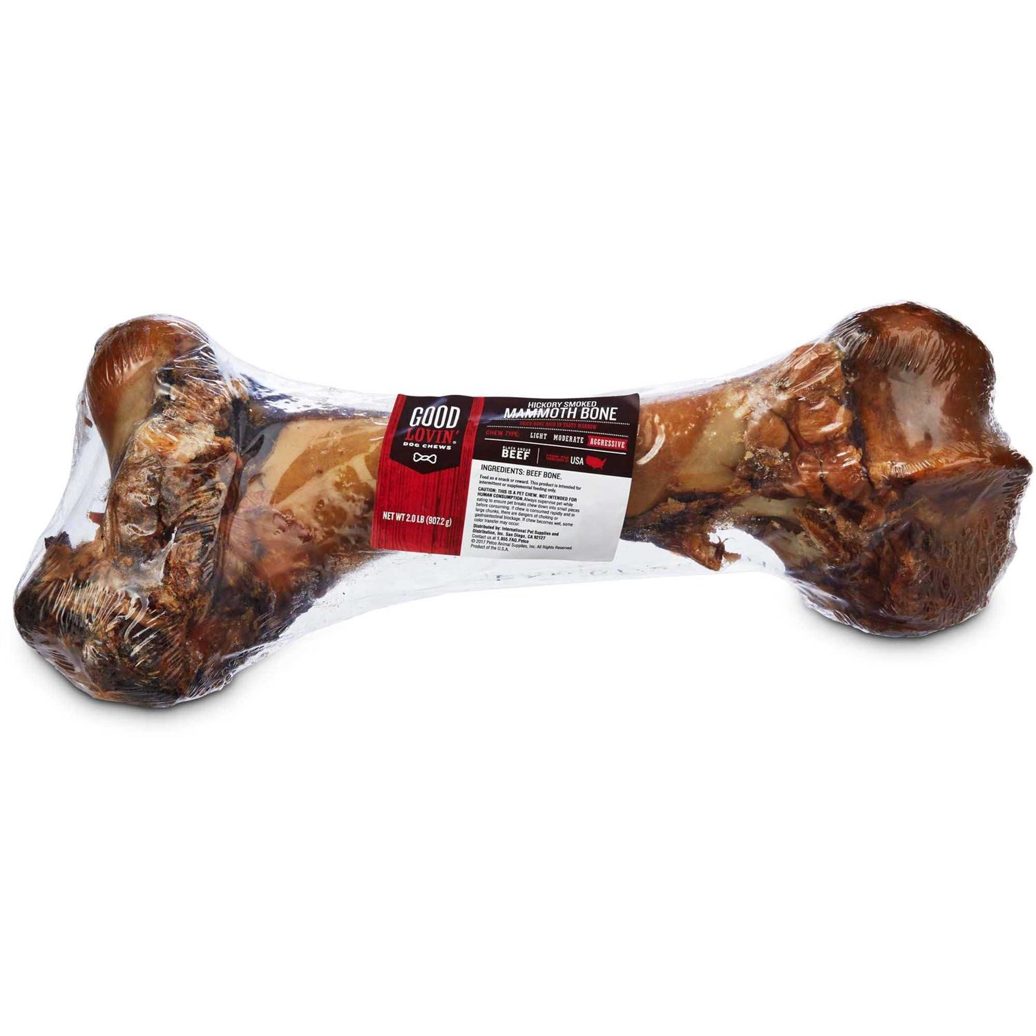 Good Lovin’ Hickory Smoked Mammoth Bone Dog Chew