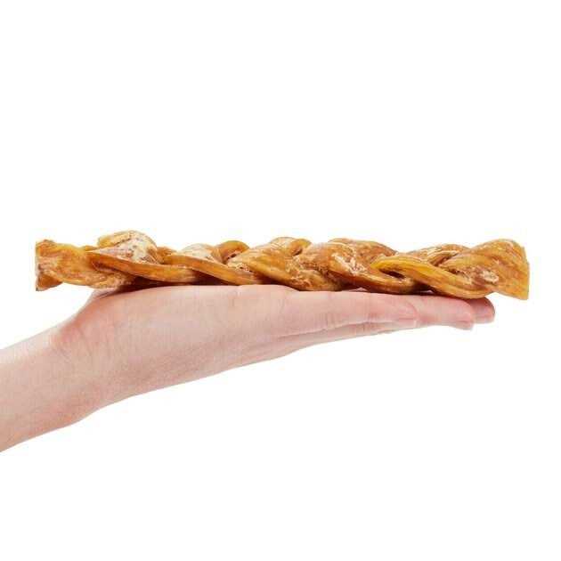 Bones & Chews Braided Water Buffalo Tendon Dog Chews