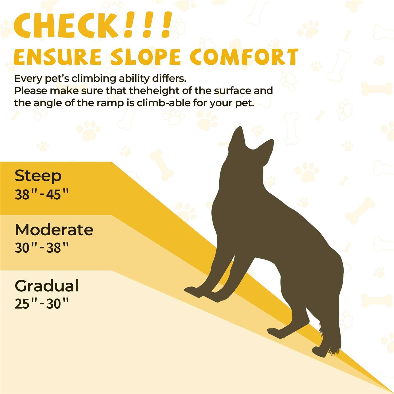 Coziwow Portable Dog Ramp