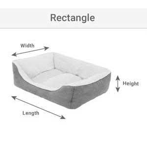 Frisco Plush Orthopedic Pillow Dog Bed w/Removable COVER