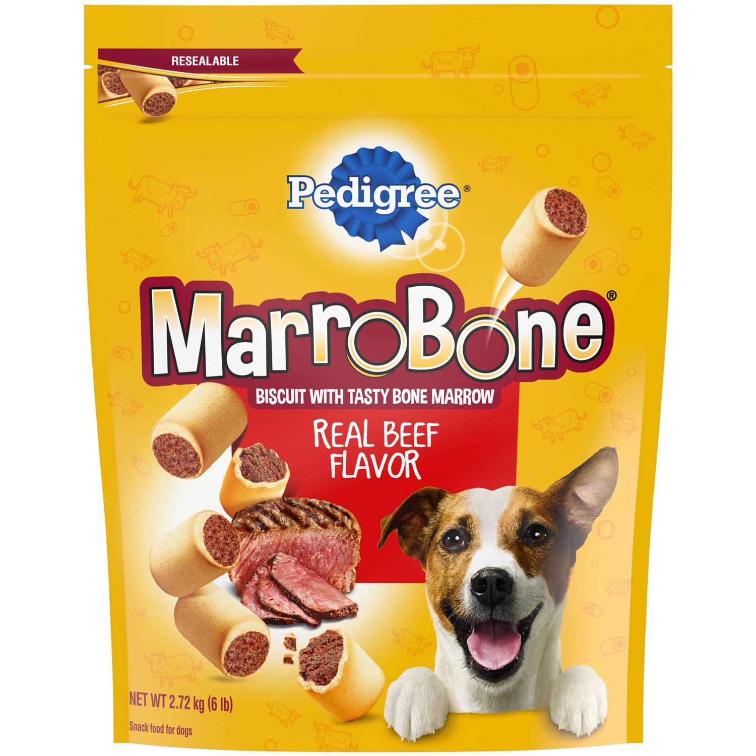 Pedigree Marrobone Real Beef Flavor Dog Treats