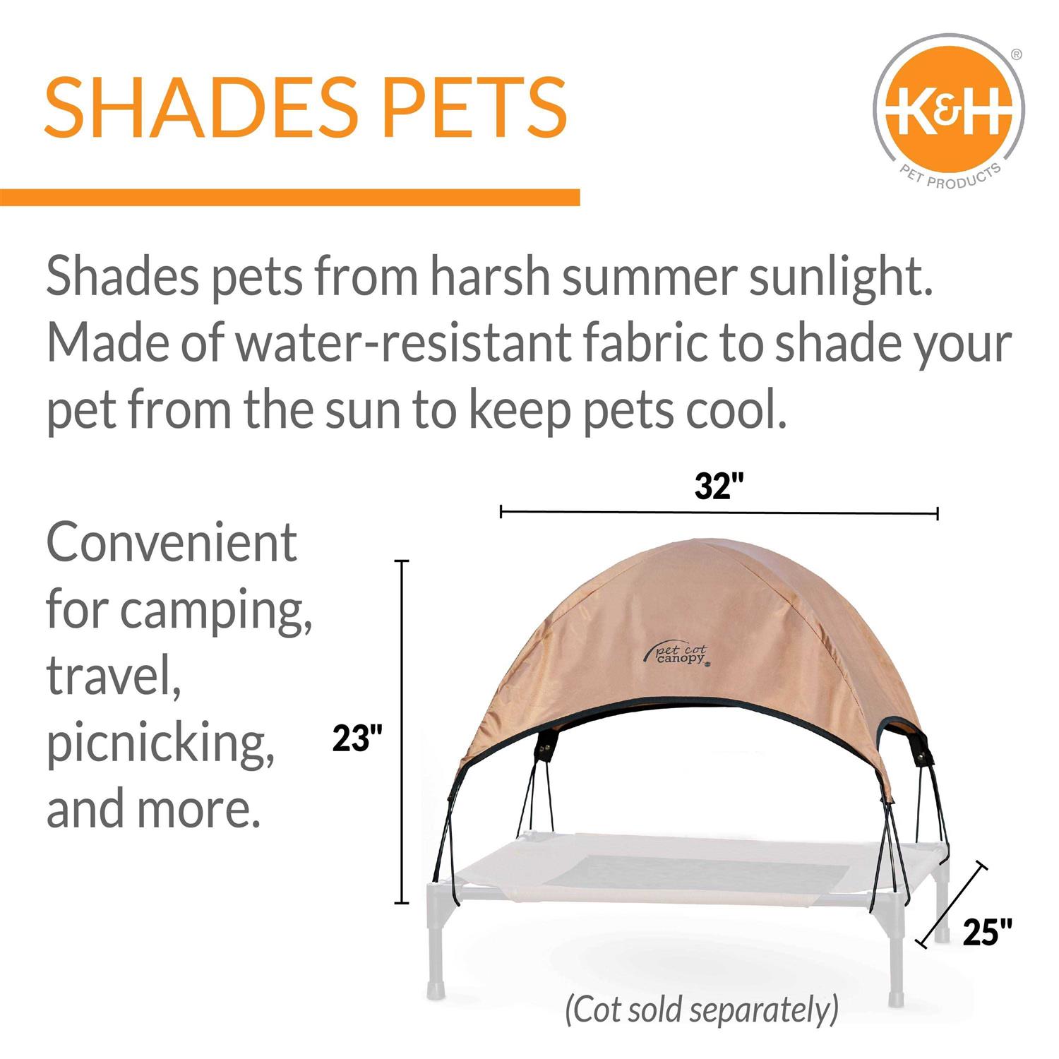 K&H Pet Products Pet Cot Canopy