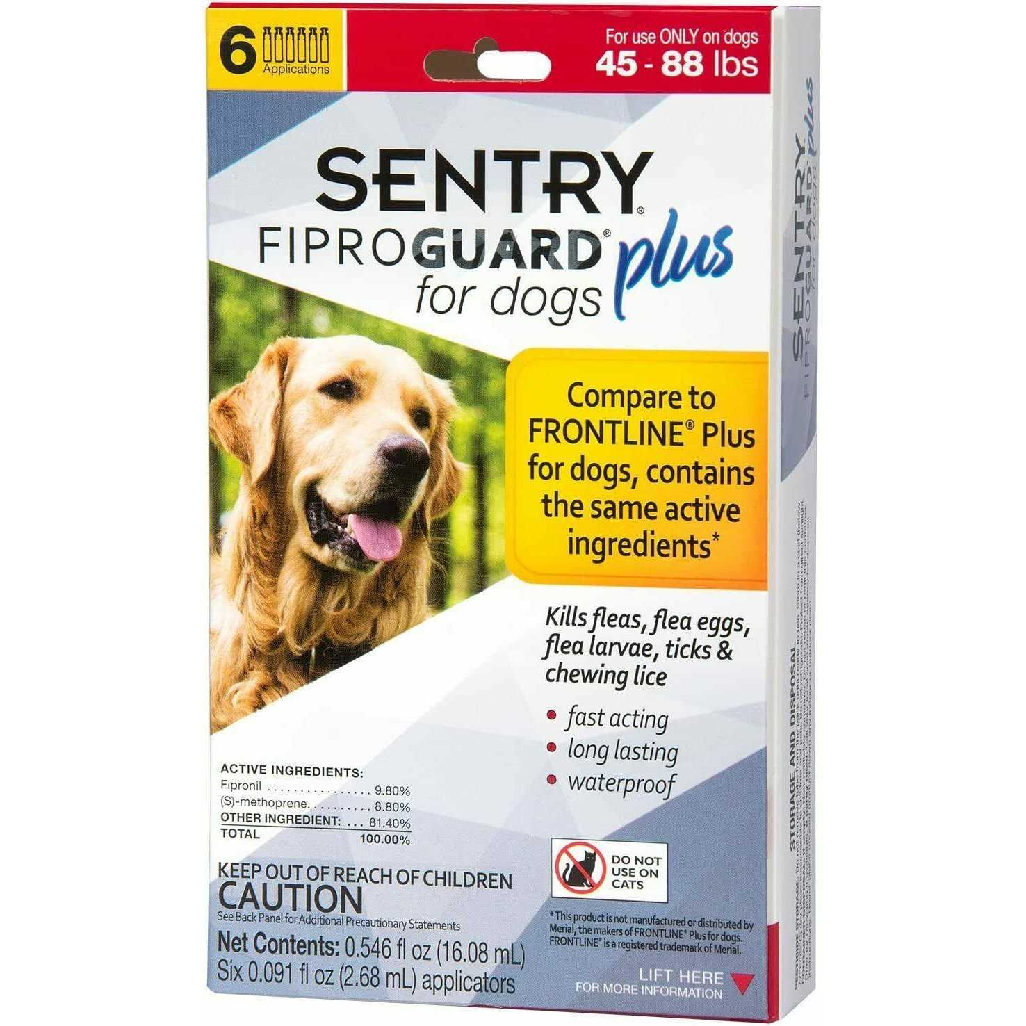 Sentry Fiproguard Plus for Dogs
