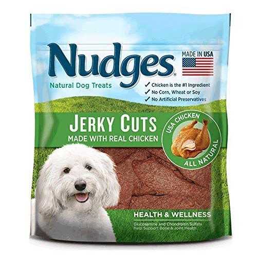 Nudges Dog Treats Jerky Cuts