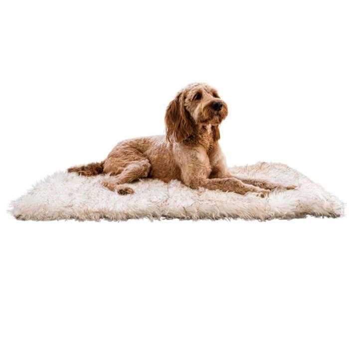 Paw PupRug Portable Orthopedic Dog Bed White