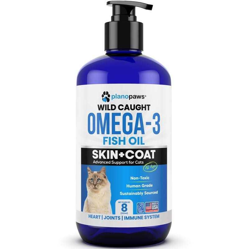 planopaws Omega 3 Fish Oil for Cats Better Than Salmon Oil for Cats