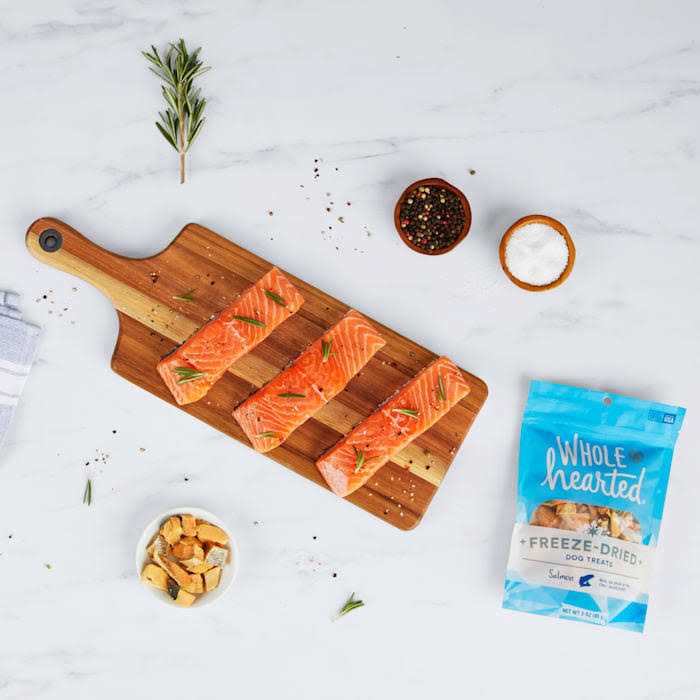 WholeHearted Salmon Freeze Dried Dog Treats