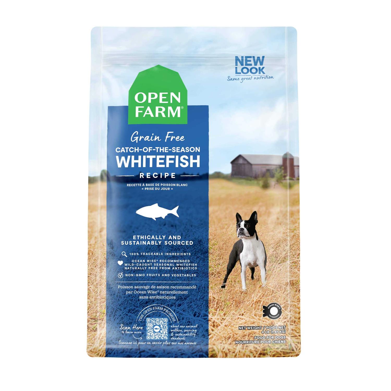 Open Farm Catch-of-the-Season Whitefish Grain Free Dry Dog Food