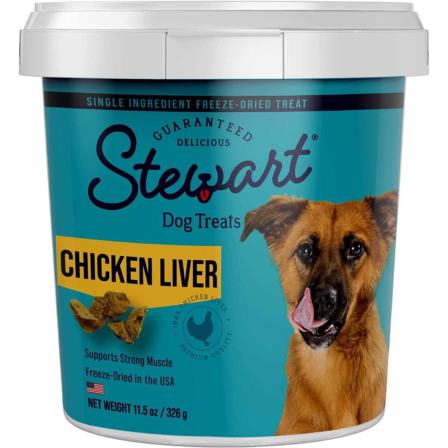 Stewart Pro-Treat Freeze-Dried Chicken Liver Dog Treats