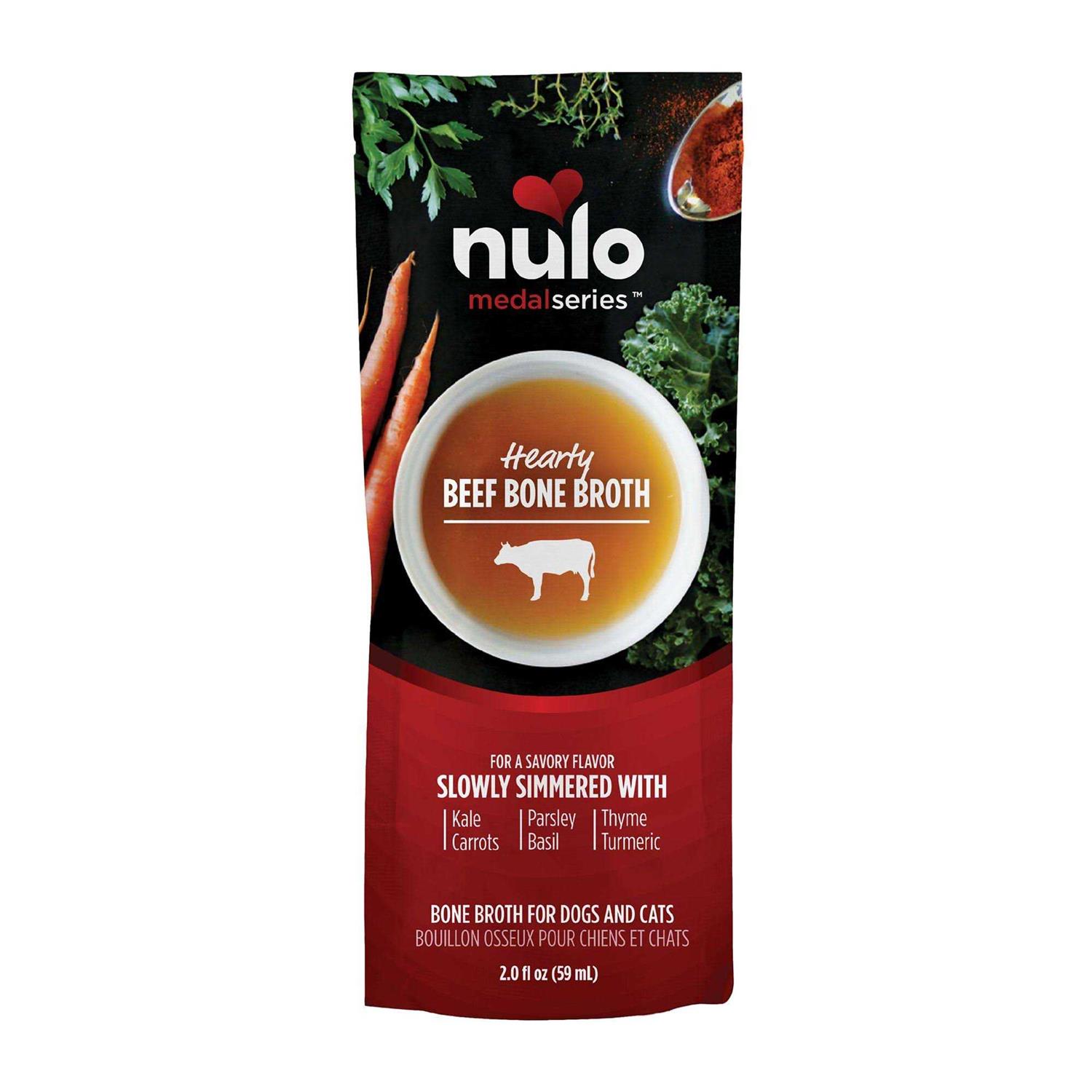 Nulo MedalSeries All Life Stage Bone Broth Wet Dog & Cat Food Topper