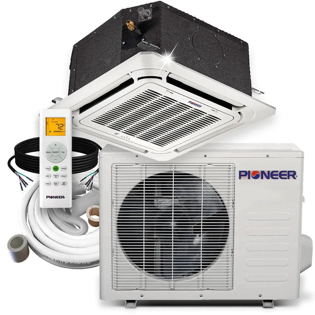 Pioneer® 24,000 BTU 20 SEER 8-Way Compact Cassette Air Handler, CYB024GMFILCAD-25
