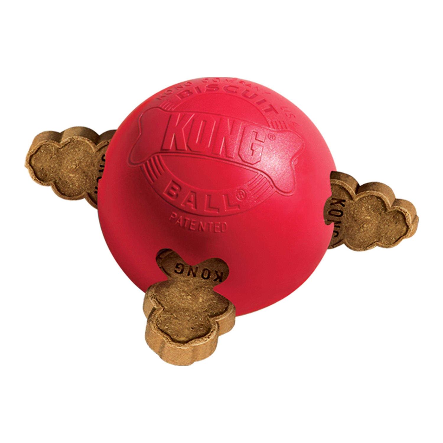 KONG Biscuit Ball Dog Toy