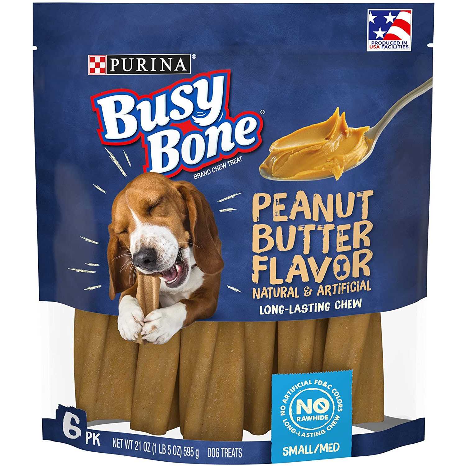 Purina Busy Bone Small & Medium Peanut Butter Dog Treats