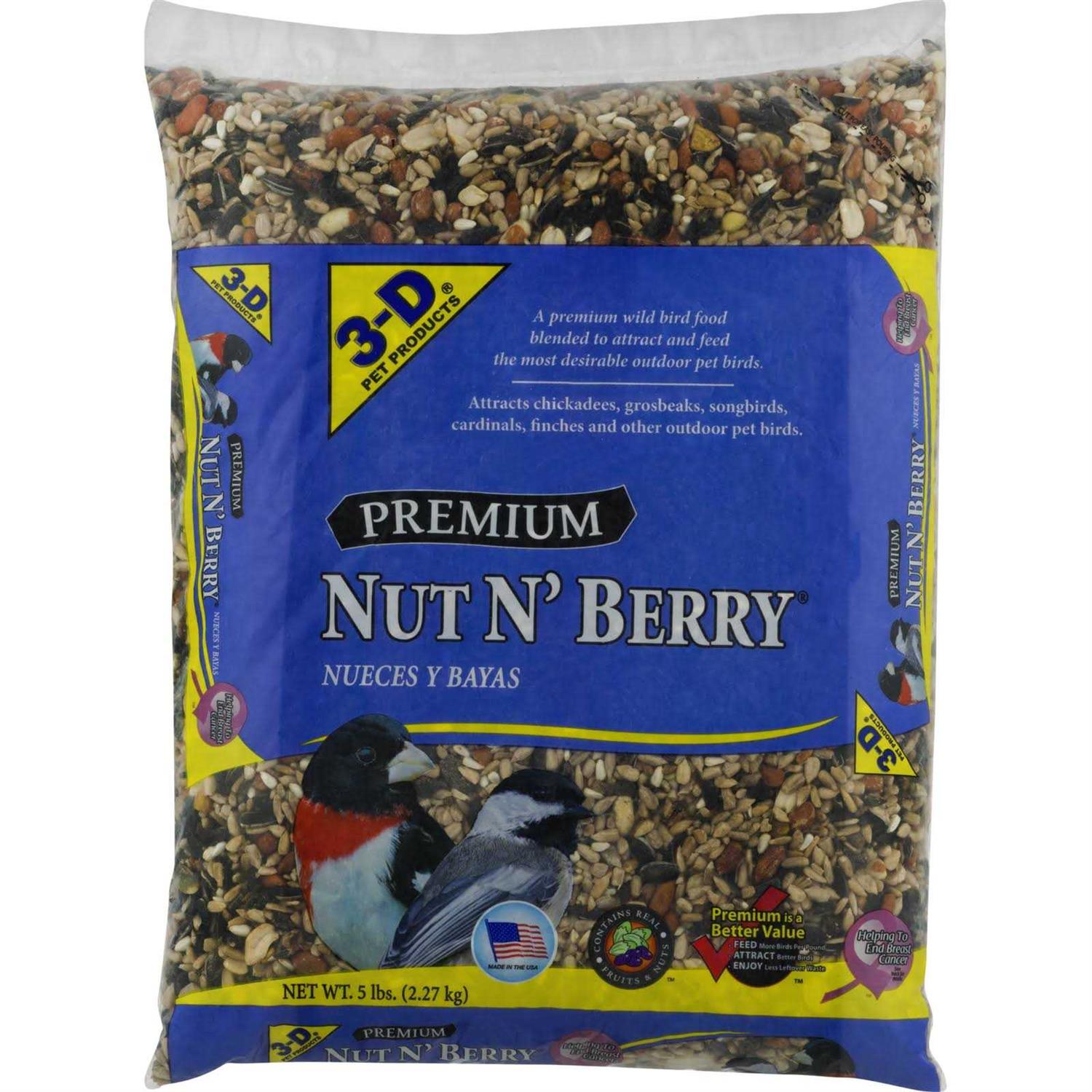 3-d Pet Products Nut & Berry Bird