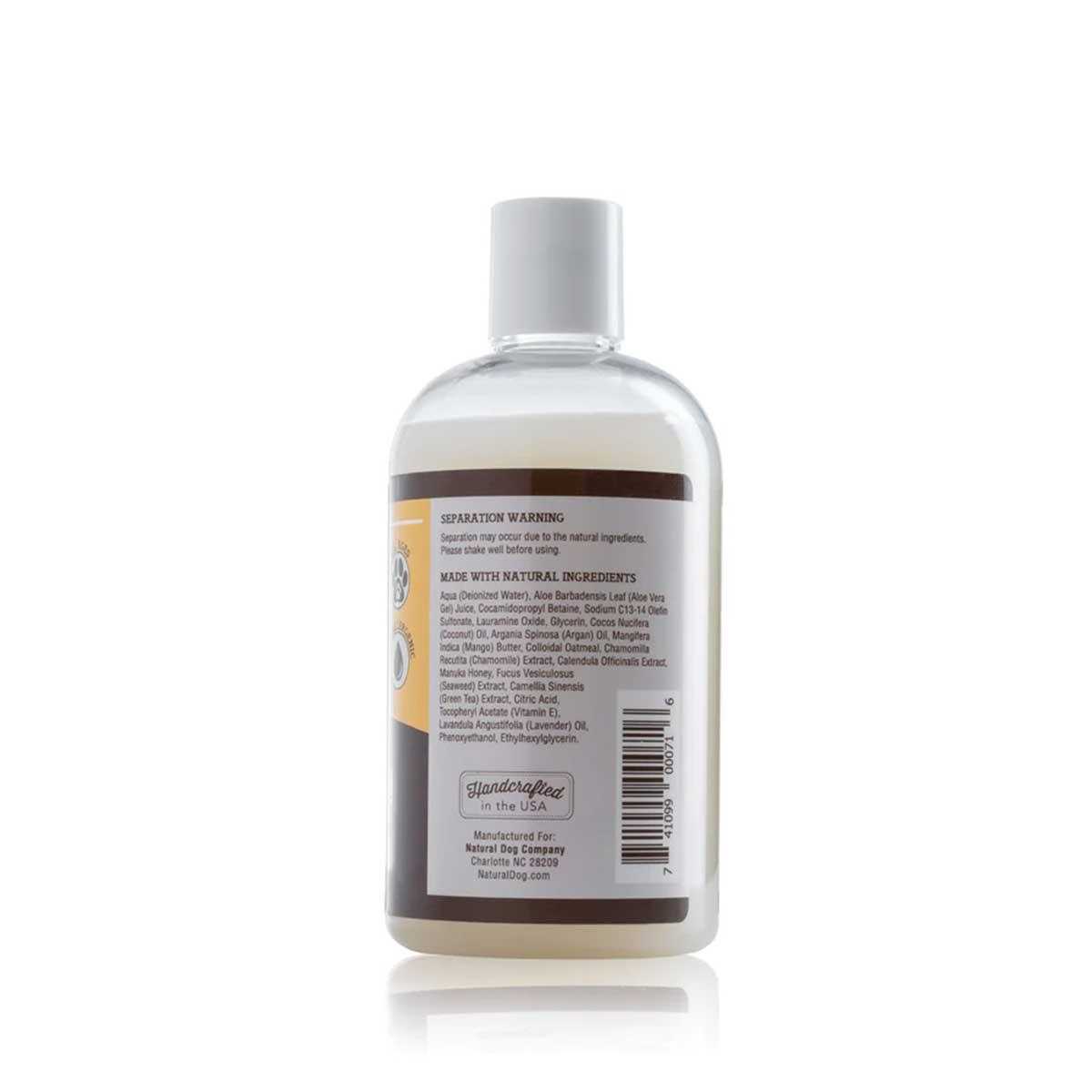 Natural Dog Company Oatmeal Sensitive Skin Shampoo