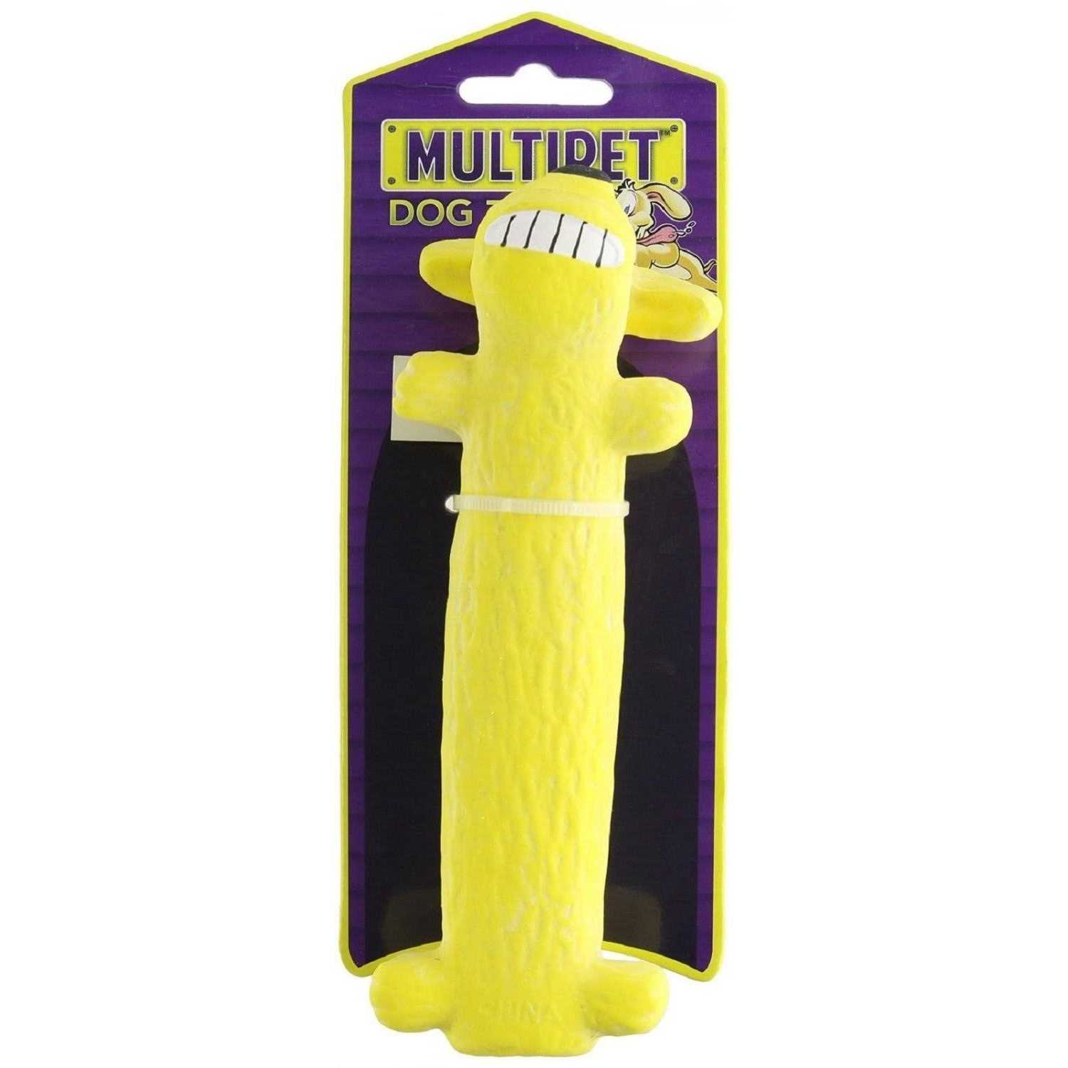 Multipet Loofa Latex Dog Toy