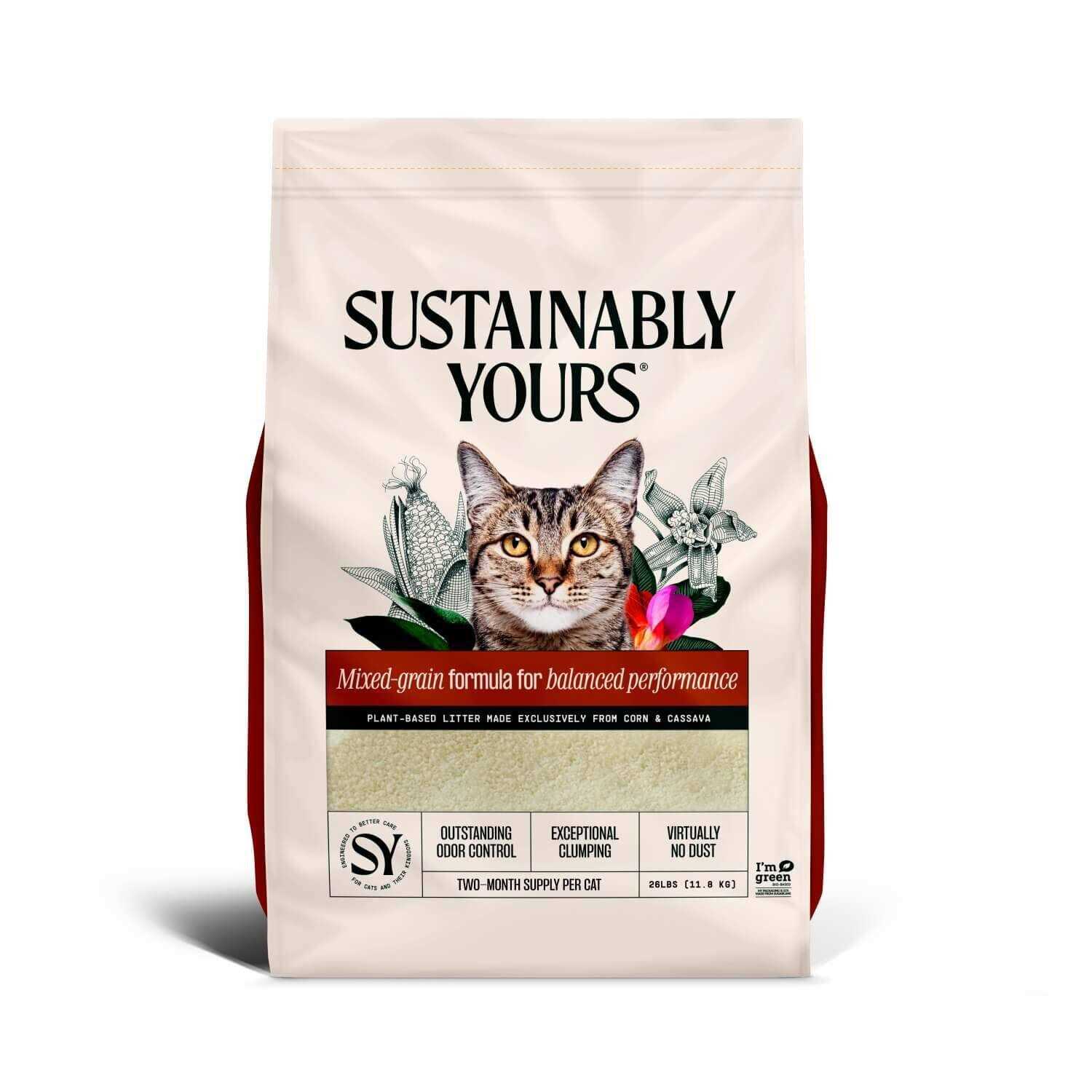 Sustainably Yours Multi-Cat Natural Litter