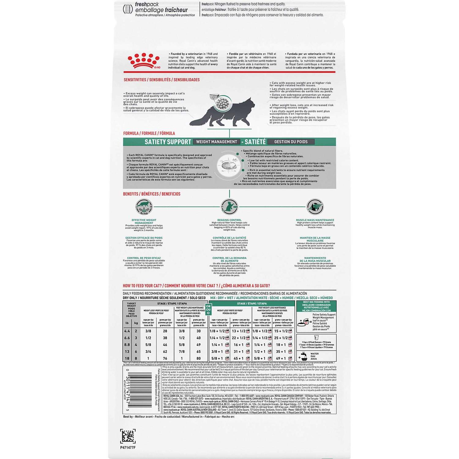 Royal Canin Veterinary Satiety Weight Management