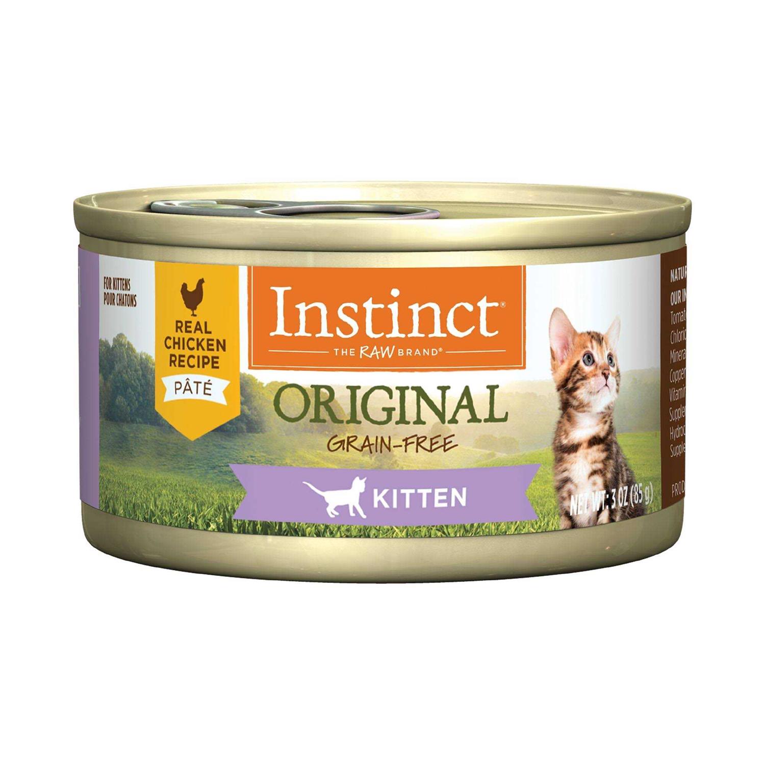 Instinct Original Kitten Real Chicken Recipe Grain-Free Wet Cat Food