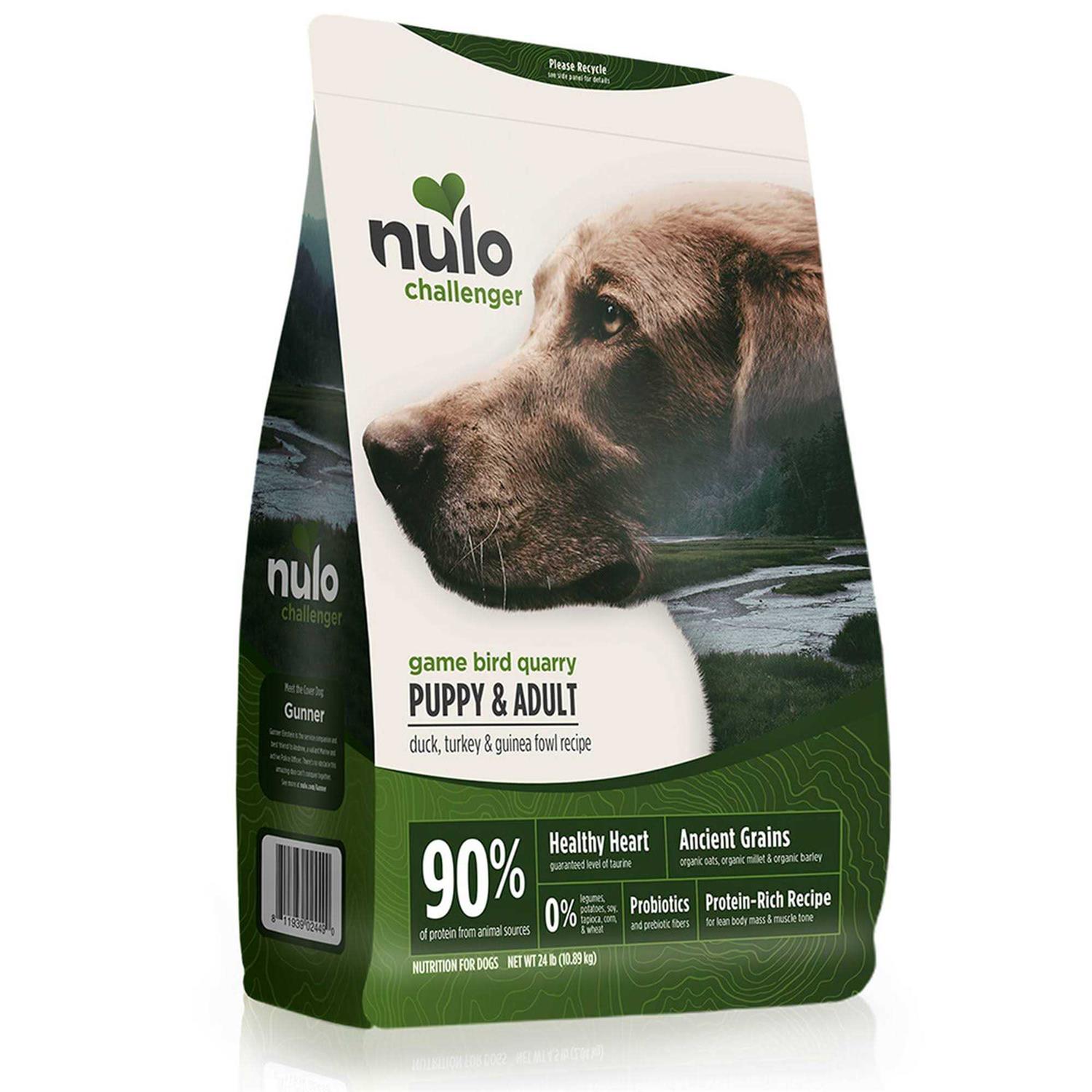 Nulo Challenger Game Bird Quarry Duck Turkey & Guinea Fowl Dry Dog Food