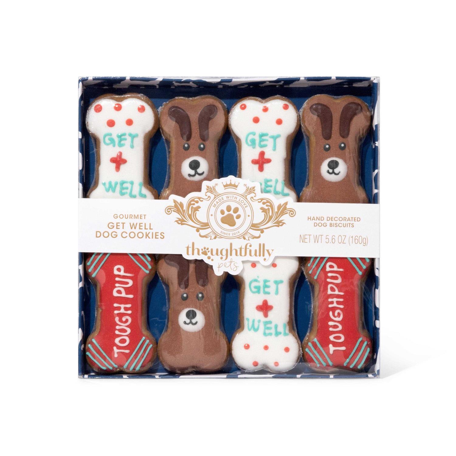 Thoughtfully Pets Get Well Dog Cookies Gift Set