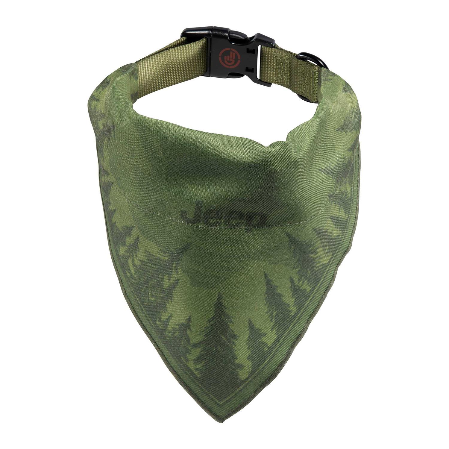 Jeep Backroads Bandana Dog Collar