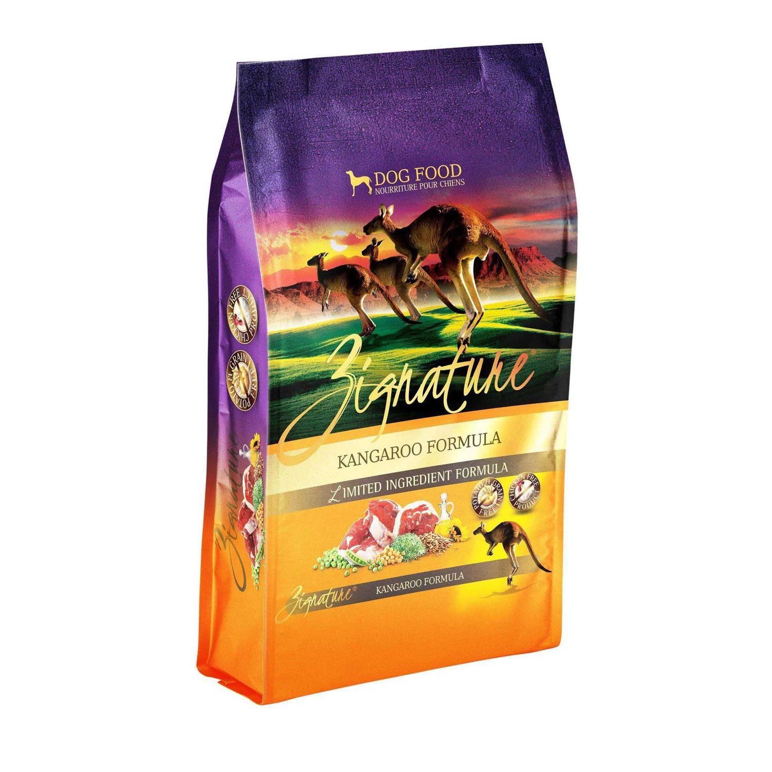 Zignature Kangaroo Limited Ingredient Formula Dry Dog Food