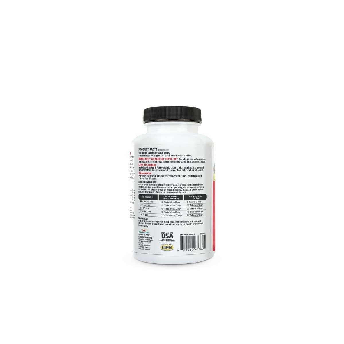 Advanced Cetyl M Joint Action Formula for Dogs