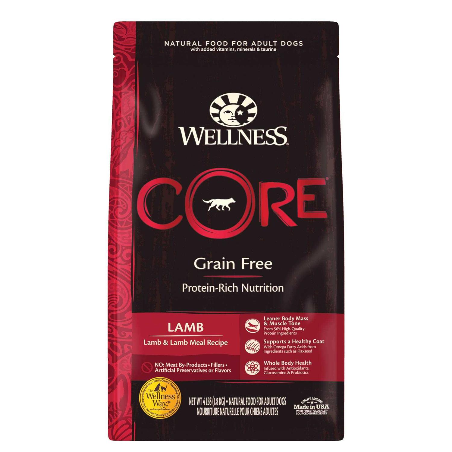 Wellness Core Natural Grain Free Lamb Dry Dog Food