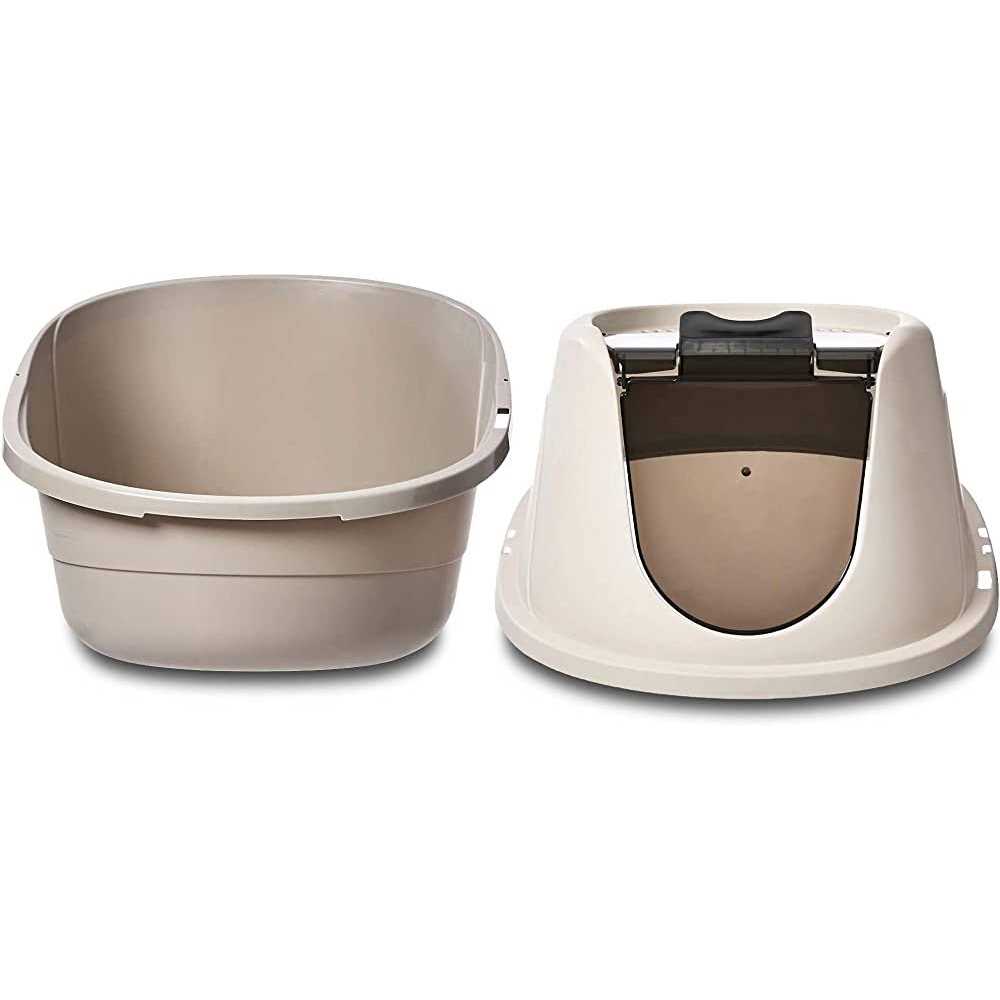 Amazon Basics No-Mess Hooded Cat Litter Box