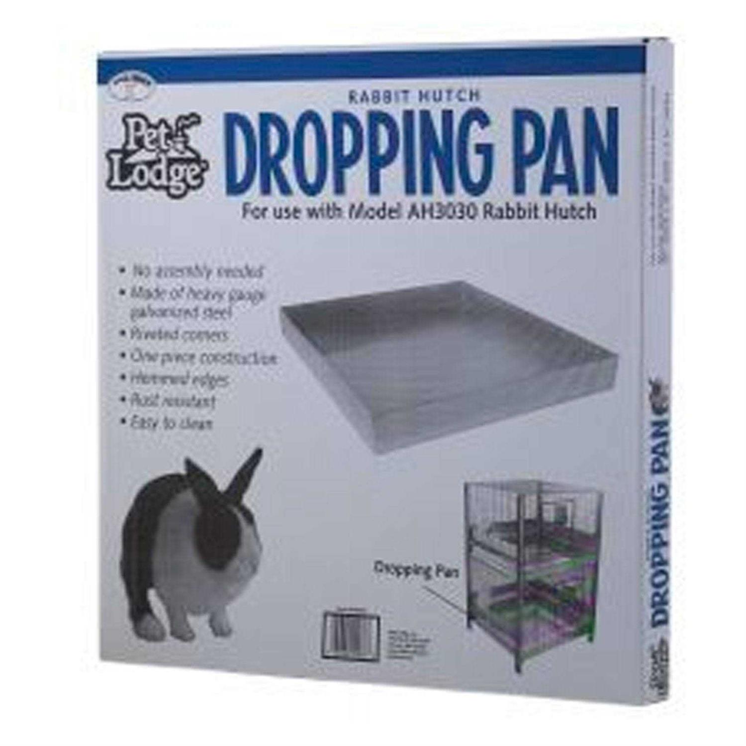 Pet Lodge Metal Dropping Pan