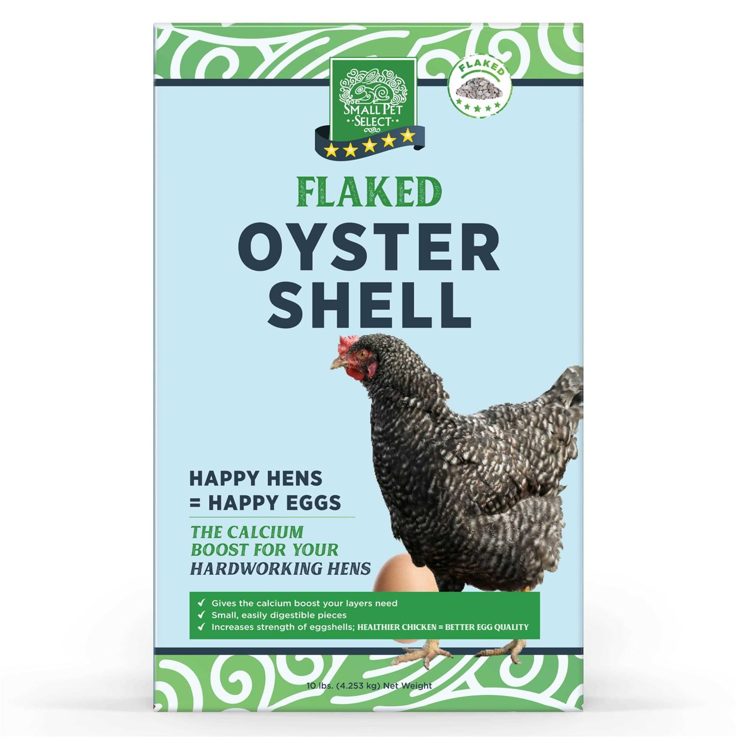 Small Pet Select Flaked Oyster and Seashell