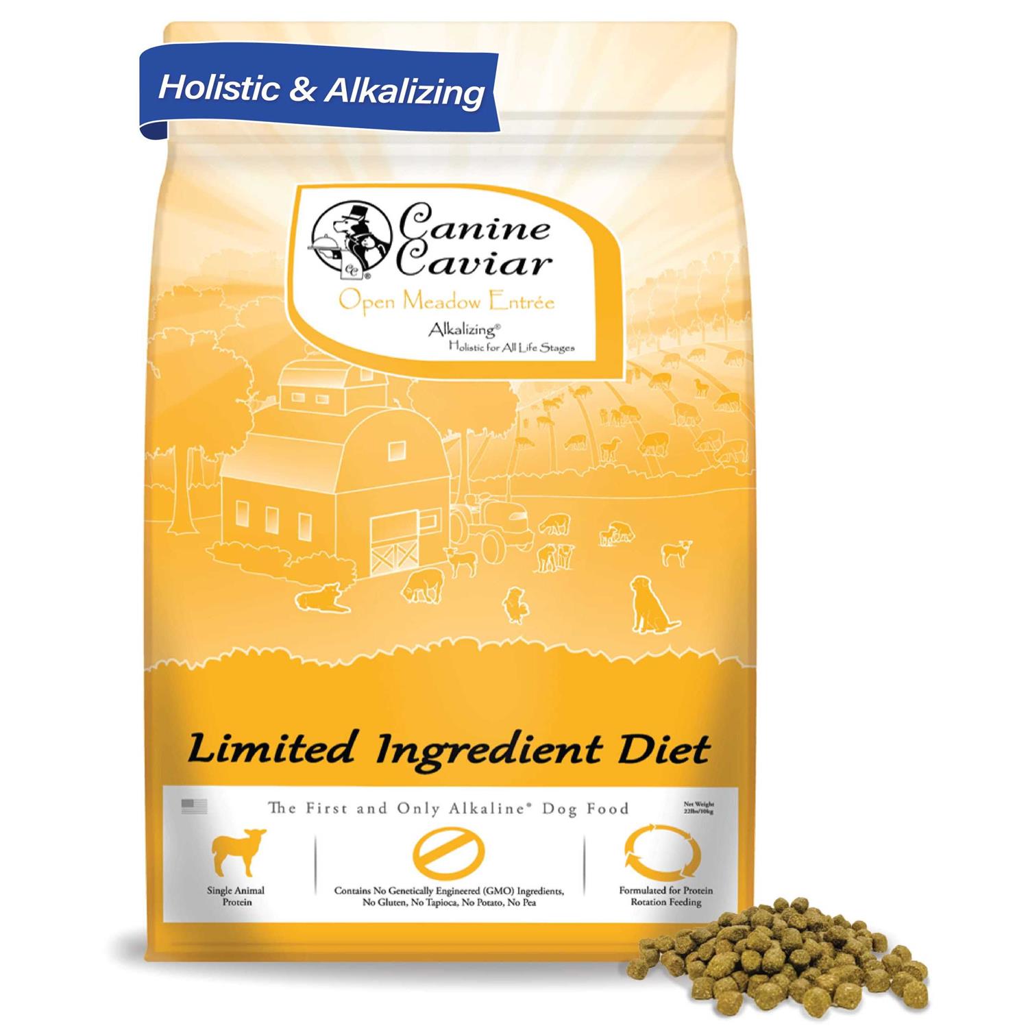 Canine Caviar Open Meadow Holistic Entree Dry Dog Food