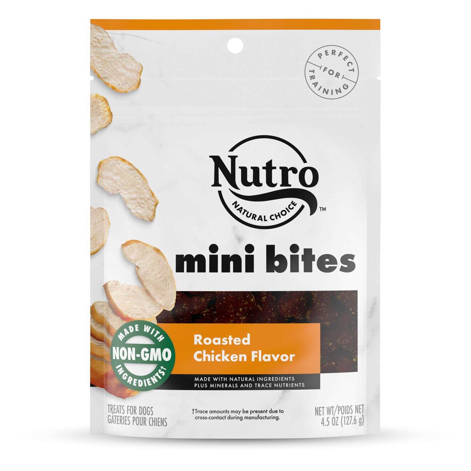 Nutro Mini Bites Dog Treats Flavor
