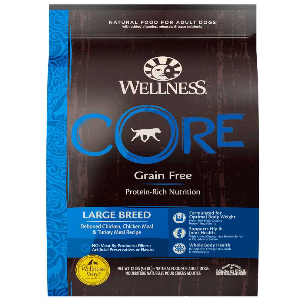 Wellness Core Natural Grain Free Large Breed Dry Dog Food