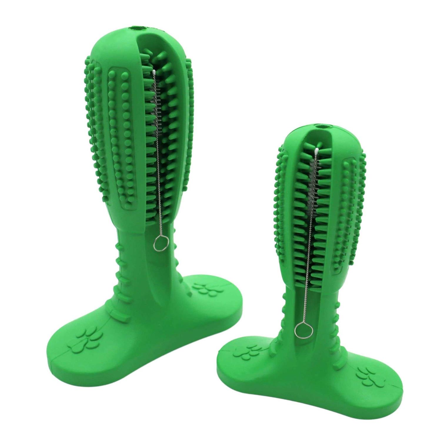 Dog Toothbrush Chew Toy for Aggressive Chewers Dog Teeth Stick