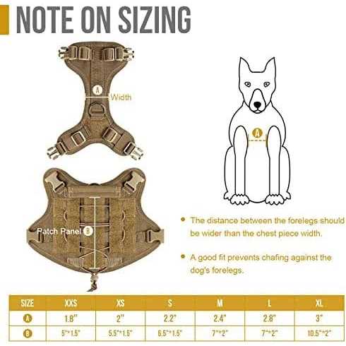 OneTigris Tactical Dog Harness