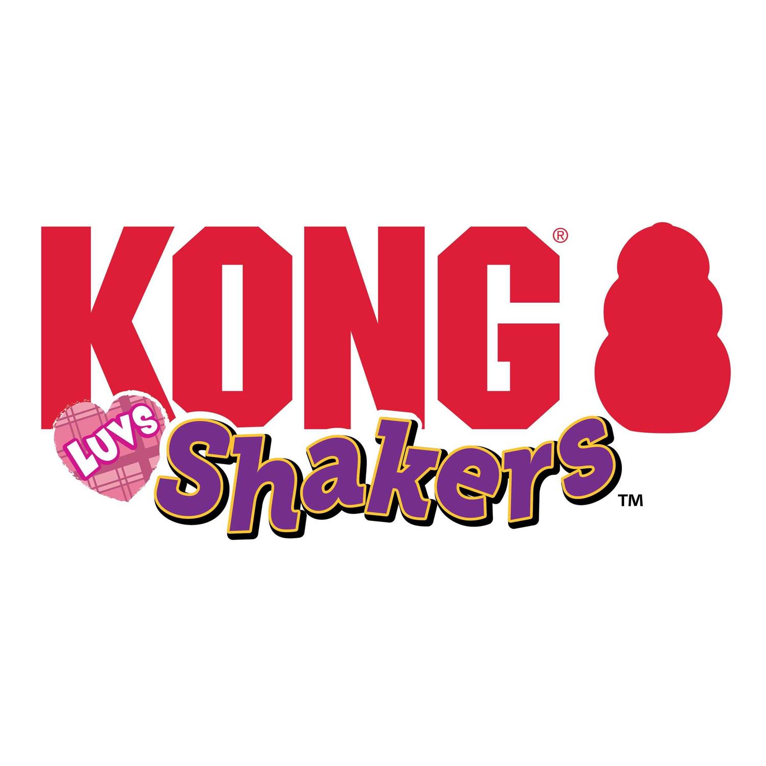 KONG Shakers Luvs Elephant Dog Toy