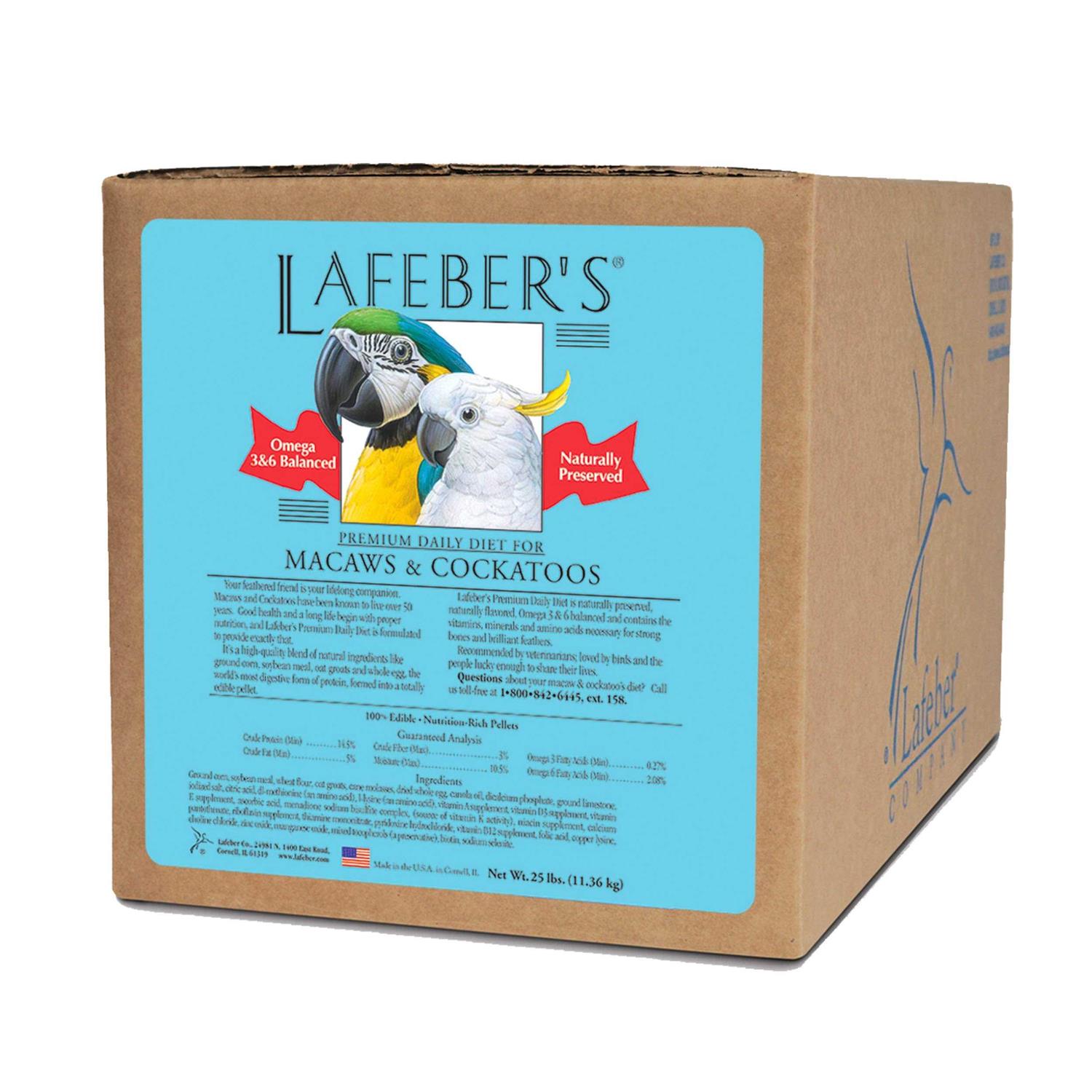 Lafeber’S Macaw Premium Daily Diet Pellets