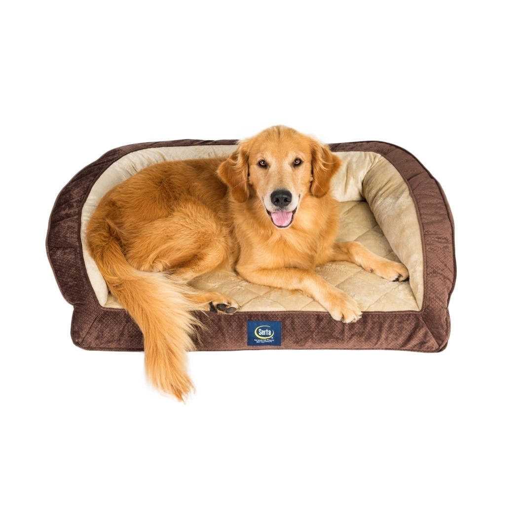 Serta Ortho Quilted Couch Pet Bed