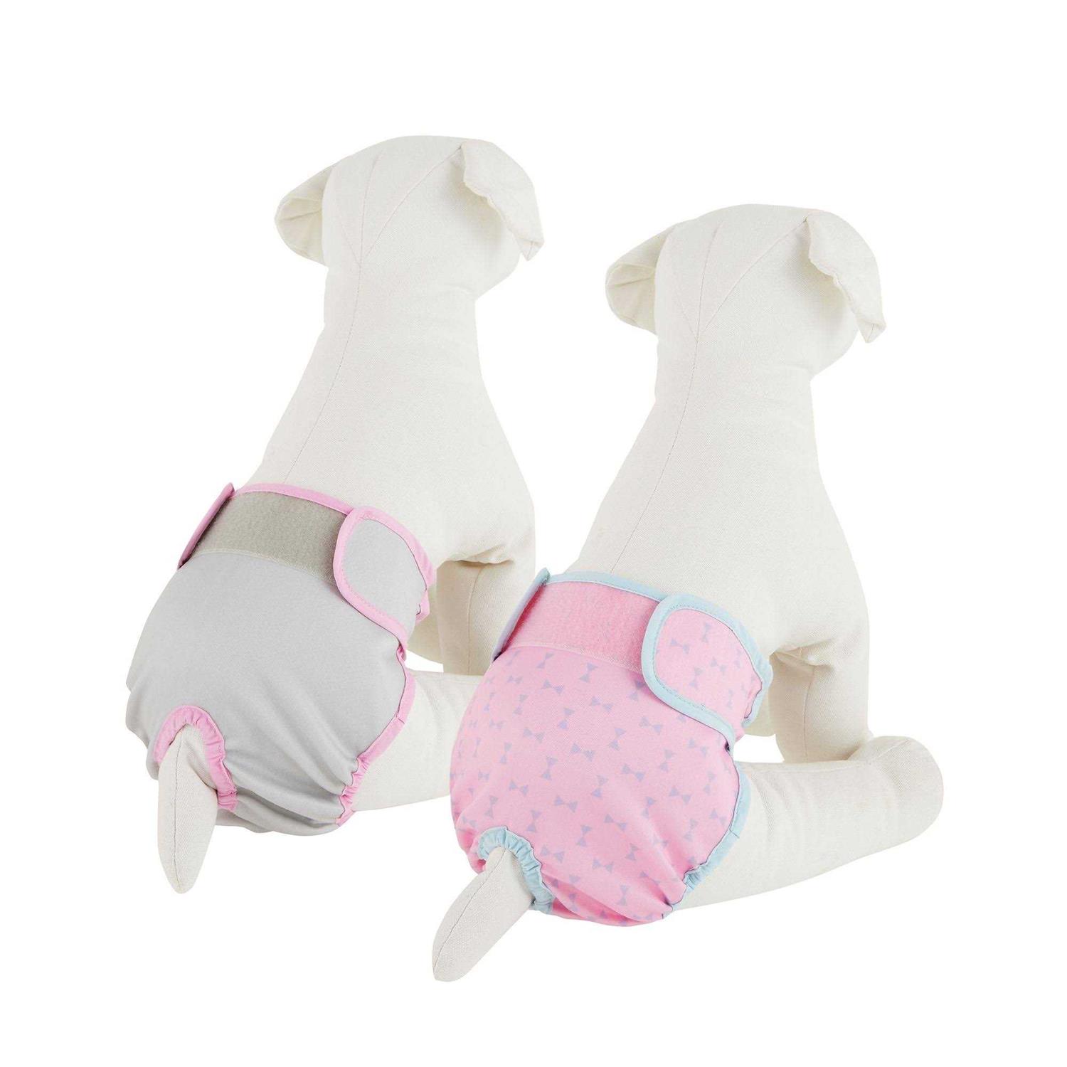 Top Paw Washable Pink Diaper Cover Ups