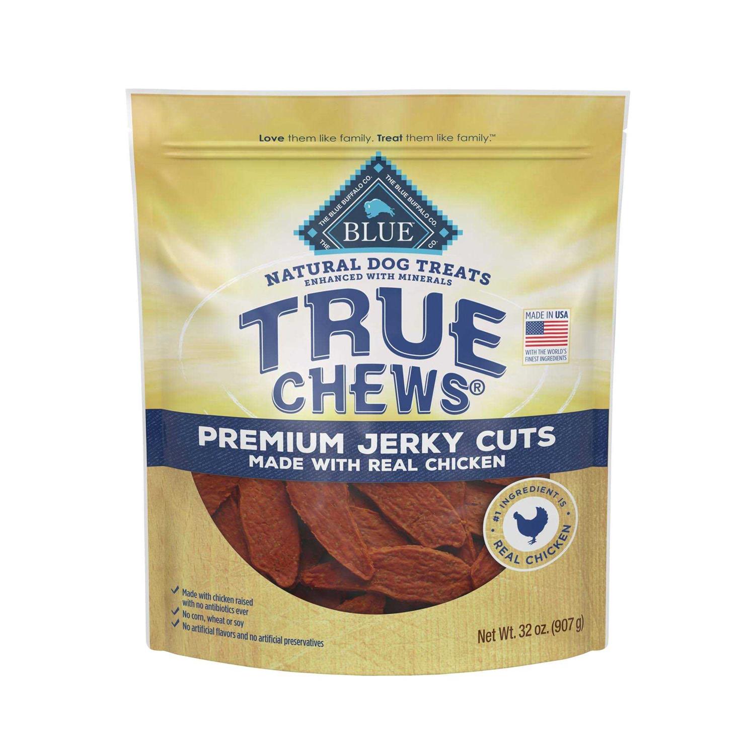 Blue Buffalo True Chews Premium Jerky Cuts Dog Treats